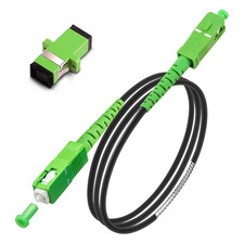 5 Meters SC/APC to SC/APC Fiber Optic Internet Cable, Armored Single Mode Patch picture