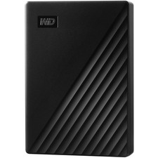 WD My Passport WDBPKJ0040BBK-WESN 4 TB Portable Hard Drive - External - Black picture