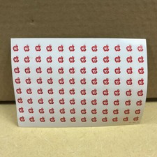 Rare SHEET of Apple II Drive Stickers ___ Apple Computer's ___ End 70s/early 80s picture