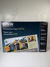 Epson S041069L Matte Presentation Paper, 27 lbs., Matte, 13 x 19 - 100 Sheets picture