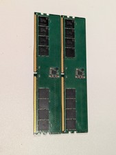 SK hynix 32GB 2x16GB DDR5 4800 CL40 UDIMM Desktop Memory HMCG78MEBUA081N BA picture
