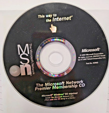 The Microsoft Network Premier Membership CD / Vintage MSN CD picture