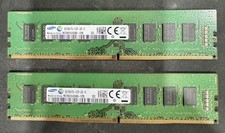 16GB Lot Of 2 Samsung 8GB 2RX8 PC4-2133P-UB0-10 DDR4 Memory M378A1G43D80-CPB picture