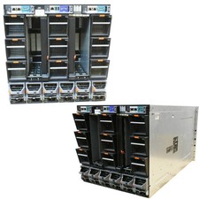 Dell PowerEdge M1000e BladeCenter for M630, M640 6xE3000E-S0 PSU 2xRK095 1x iKVM picture