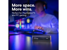 P510 1TB Gen5 NVMe SSD with Heatsink, Up to 11,000 MB/s, PCIe 5.0 M.2 Crucial picture