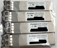 Lot of 4 AVAGO | AFBR-57R5AQZ | 850nm SFP Transceiver Module picture