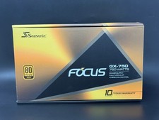 Seasonic Focus GX-750 80 Plus Gold Power Supply  - - -EMPTY BOX ONLY- - - picture