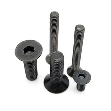 DIN7991 Flat Head Allen Screws M1.6-M8 Grade 10.9 Black Steel Countersunk picture