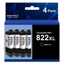 822XL T822XL Ink Cartridges For Epson WorkForce Pro WF-4833 WF-4834 WF-4820 Lot picture