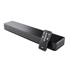 Sanwa Direct Soundbar Slim Design 4cm Height 40W Output HDMI picture