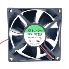 1PCS Brand New For SUNON KD2408PTS3 1.0W 8025 8cm DC24V 2-wires Cooling Fan picture