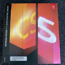 Adobe Creative Suite CS5.5 Design Premium Mac OS DVD Set Box Upgrade picture