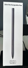 Wacom AES Active Stylus Slim Rechargeable USB Pen Gray for Dell/HP/Lenovo picture