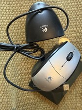 Logitech Wireless Mouse Invisible Optic EF90004 4102B With Reciever picture