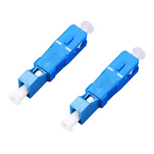 SC UPC Male to LC UPC Female Hybrid Optical Fiber Cable Adapter Connector picture