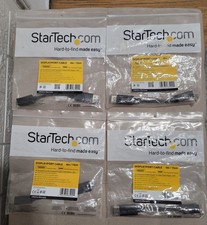 Lot of 4 StarTech DisplayPort Male to Mini DisplayPort Female DP2MDPMF6IN 6 inch picture