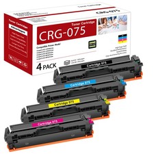075 TONER CARTRIDGE 075H 4 PACK CANON REPLACEMENT LBP646Cdw MF665CDW MF662CDW picture