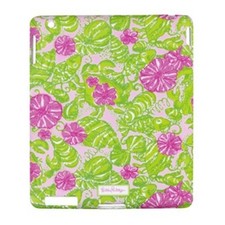 LILLY PULITZER IPAD 2 / IPAD 3 Sleek Silicone Cover Pink 
