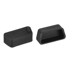 10PCS,Silicone VGA Port Anti-Dust Stopper Cap Cover for DB9 RS232 Black picture