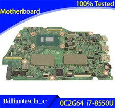 FOR DELL Inspiron 13 7373 7370 Motherboard 0C2G64 16839-1M SR3LC i7-8550U 8GB picture