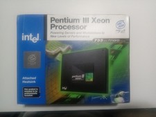 Intel Pentium III Xeon 733 MHz (BX80526KZ733256) Processor Vintage NOS Sealed picture