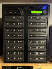 Aleratec 1 to 15 Target 24X SATA DVD CD Duplicator Multiple Disc Burner - TESTED picture