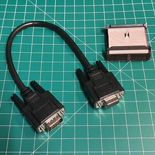 3DFX Voodoo 2 VGA Pass Through Loopback Cable & SLI Ribbon Cable Set picture