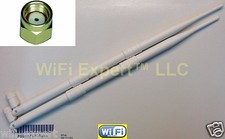 White 9dBi RPSMA Antennas (2) for Amped Dual Band Repeater Extender (SR20000G) picture