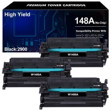 3pk 148A Toner(No Chip) fit for HP LaserJet Pro 4001n/dn/dw 4101fdn/fdw, W1480A picture