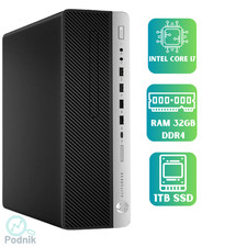 HP SFF Desktop PC i7, up to 32GB RAM, 1TB SSD NVMe, Windows 10/11 Pro, WiFi, BT picture