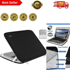 15.6 Inch Neoprene Laptop Sleeve - Shockproof & Elegant Carrying Case picture