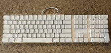 Apple A1048 Wired USB Keyboard White-Full Size-Original Apple Pro Keyboard picture