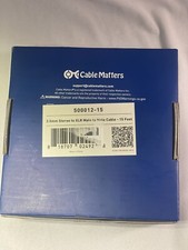 Genuine Cable Matters 6.35MM TRS to XLR M-F Balanced Cable - 15 ft Length picture