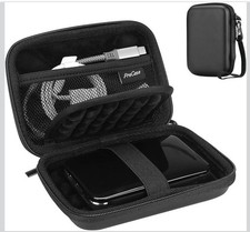 Hard Drive Carrying Case for WD Seagate Samsung Portable External Drives Black picture