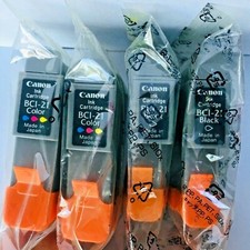 New Genuine Canon BCI-21 Twin Black & Twin Color Ink Cartridges, BJC-4650, BAG picture