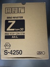 Riso S-4250 For Risograph  Z type 30 A4-L - 1 Box 2 Rolls picture