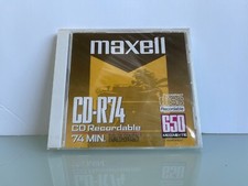 Maxwell CD-R74 Recordable 74 Minute BRAND NEW SEALED picture