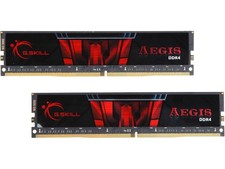 G.Skill AEGIS 32GB 16GBx2 DDR4 3000MHz RAM F4-3000C16D-32GISB picture