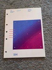 IBM AIX Operating System Personal System/2 Usability Services Guide 1989 picture