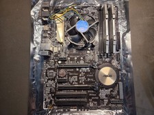 ASUS Z170-K Motherboard + Core i3-6100 CPU + 16GB RAM - No IO Shield picture