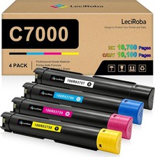 LeciRoba C7000 Toner 4 Pack 106R03757 106R03758 106R03759 106R03760 picture