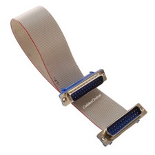 DB25 Male to DB25 Male 25-wire 28AWG Flat Ribbon Cable (Multi-Length) picture