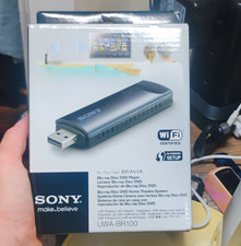 Sony UWA-BR100 USB Wi-Fi LAN Adapter WPS Wi-Fi Certified 54 Mbps Black picture