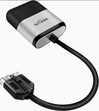 GITANK Bluetooth 5.0 USB to 30-Pin Adapter Black/Silver for iPhone Android picture