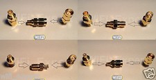 1x SMA Male / Female To MCX Male / Female Jack Plug COAX RF Connector Adapter US picture