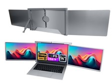 14.1 inch Portable Monitor 1080P FHD Display Laptop Dual Screen Extender picture