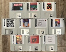 Vintage Apple Macintosh Classic Plus Game Pack 1 On New 800K Double Density Disk picture