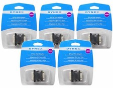 5-Pack NEW Dynex DVI-A Male to VGA 15-pin Female Video Adapter Converter Monitor picture