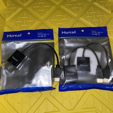 (3) Moread Display Port HDMI to VGA Adapter for Computer picture