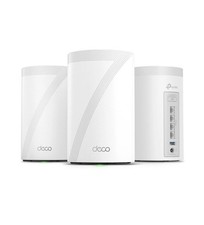 TP-Link Tri-Band WiFi 7 BE10000 Whole Home Mesh System Deco BE63 3 PACK SEALED picture